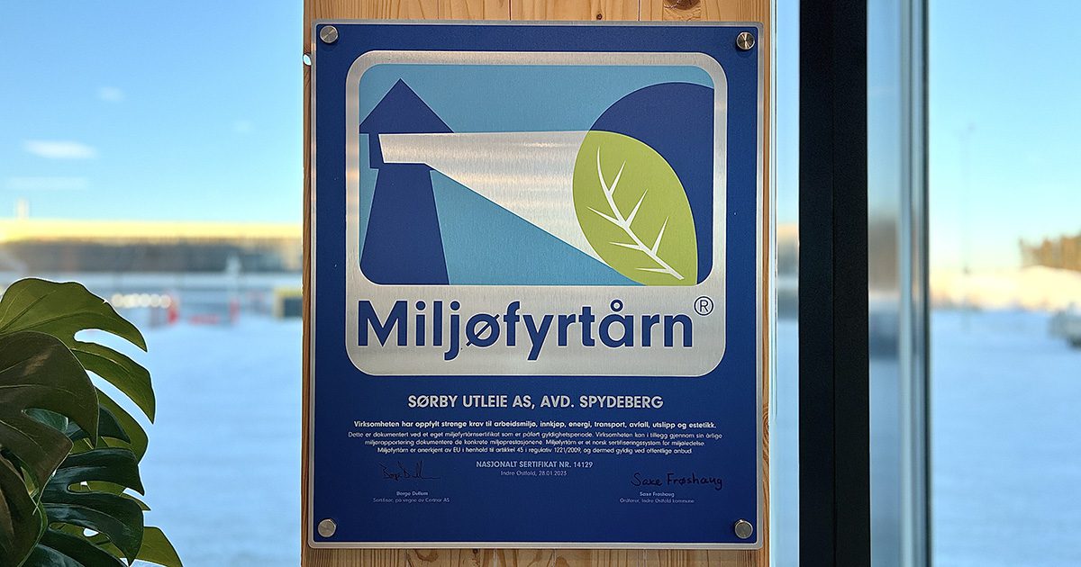 Miljøfyrtårn 2023 – nok et år i riktig retning